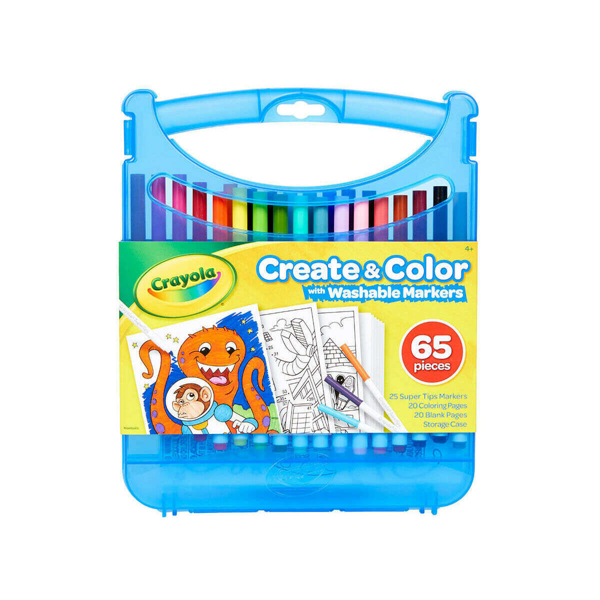 Create & Color with Super Tips Washable Markers Art & Crafts Create & Color with Super Tips Washable Markers Create & Color with Super Tips Washable Markers Crayola