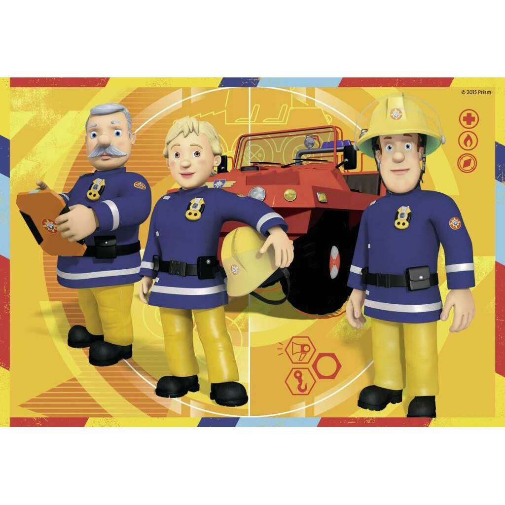 2x 12 Pieces Puzzle, Fireman SAM in action puzzle Kids 2x 12 Pieces Puzzle, Fireman SAM in action 2x 12 Pieces Puzzle, Fireman SAM in action Ravensburger