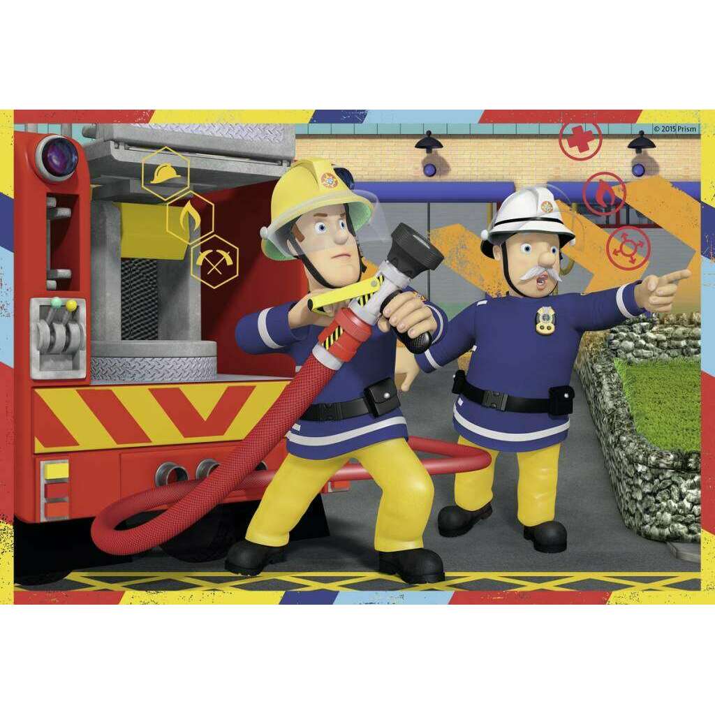 2x 12 Pieces Puzzle, Fireman SAM in action puzzle Kids 2x 12 Pieces Puzzle, Fireman SAM in action 2x 12 Pieces Puzzle, Fireman SAM in action Ravensburger