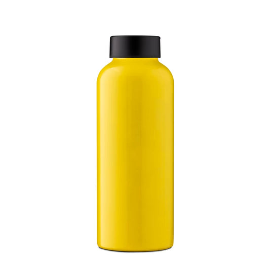 Single Wall Stainless Steel Bottle, Yellow 500ml